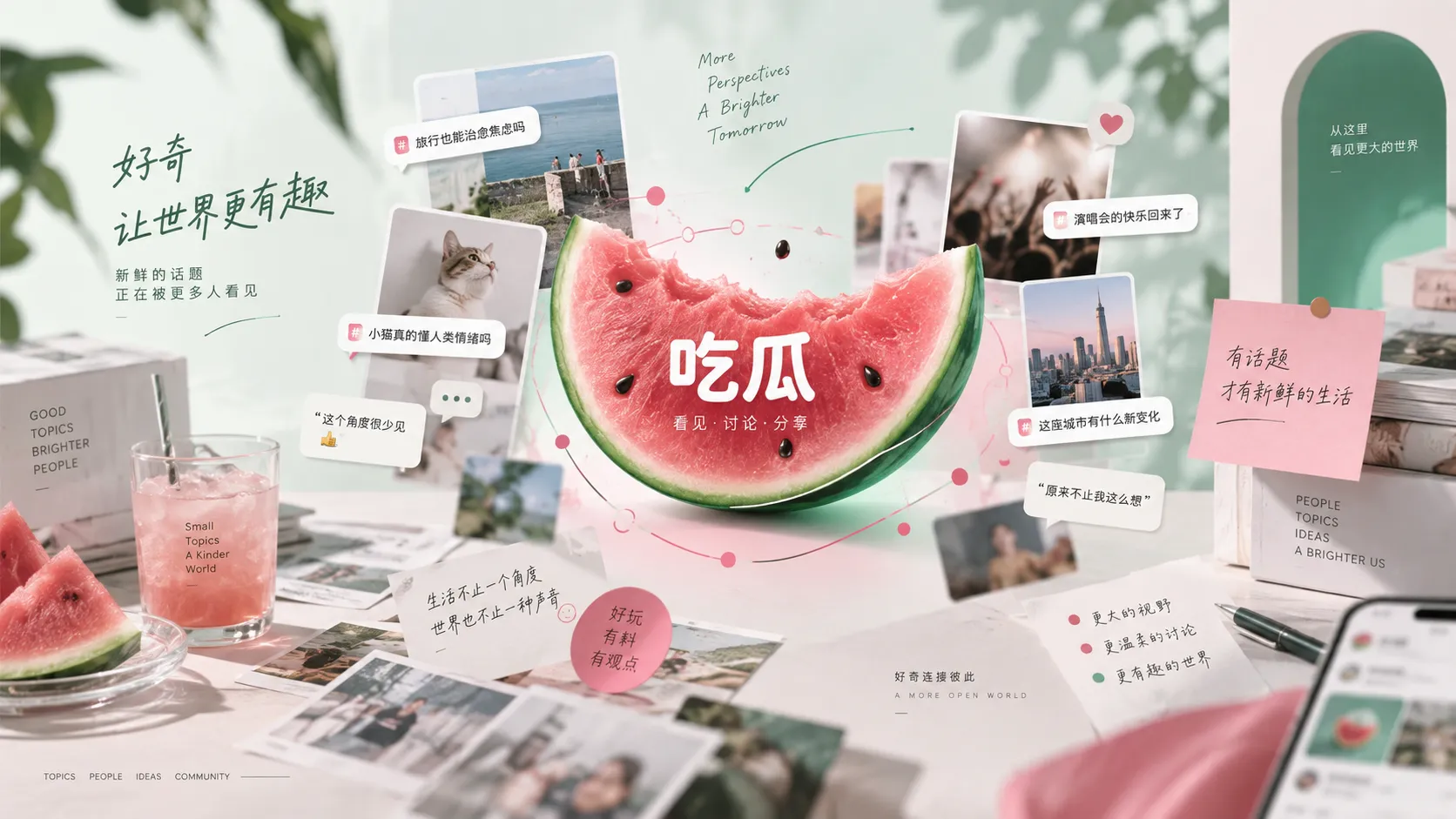 娱乐热点与讨论内容视觉图