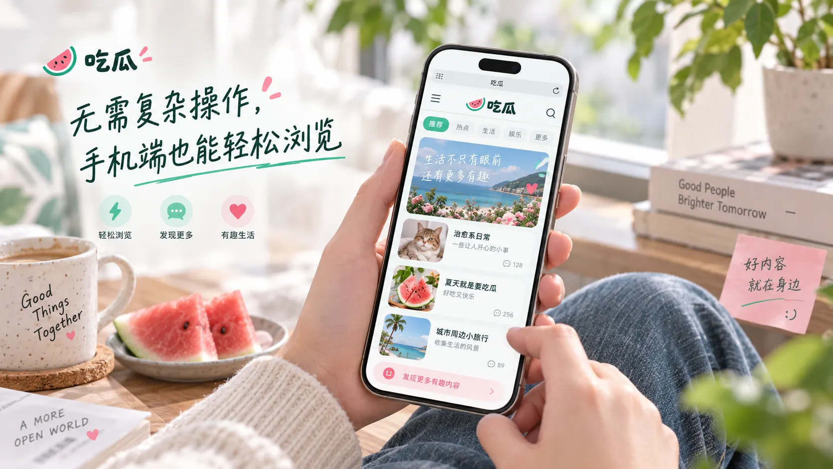 移动浏览时如何减少信息噪音相关内容配图